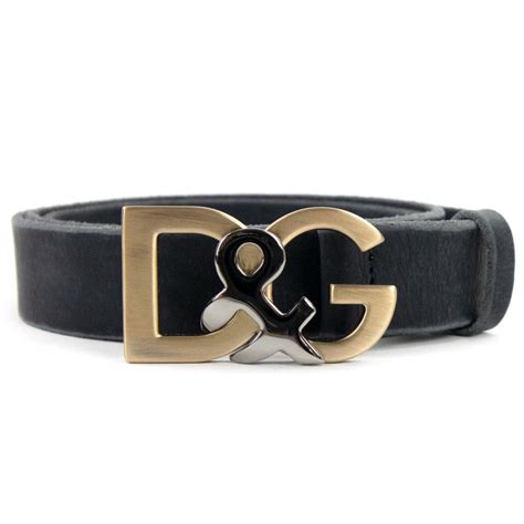 dolce gabbana belts men|d&g leather belt.